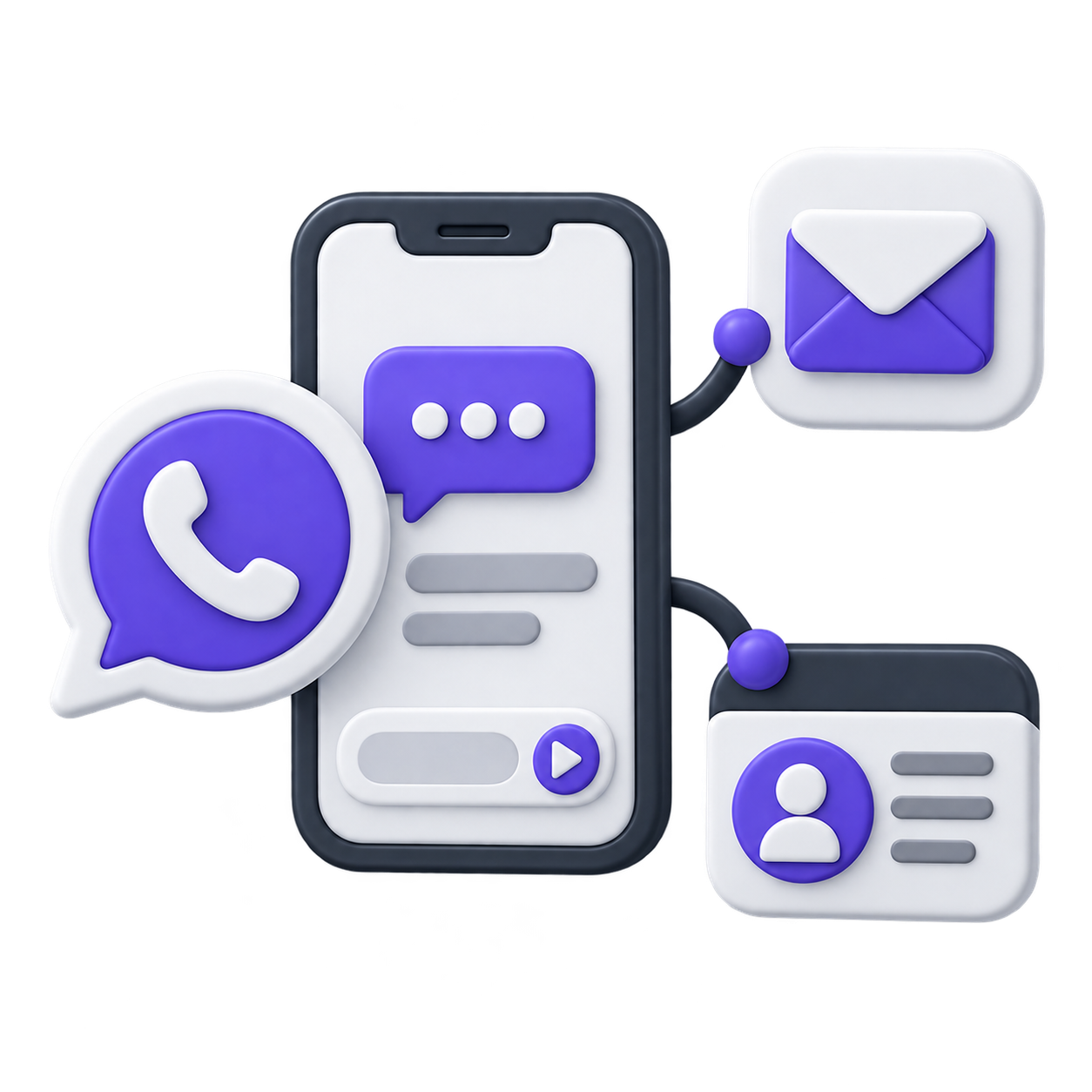 Whatsapp Email y CRM de Bit Works